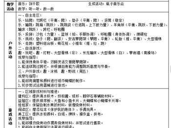 第十三周周计划