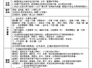 第十五周周计划
