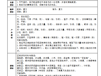 第二十周周计划