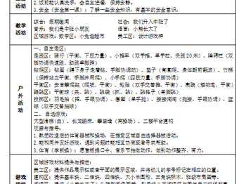 第一周周计划