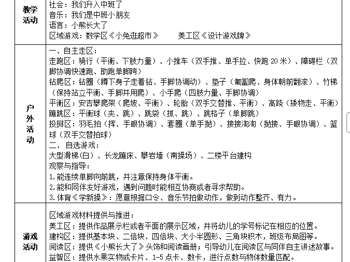 第一周周计划