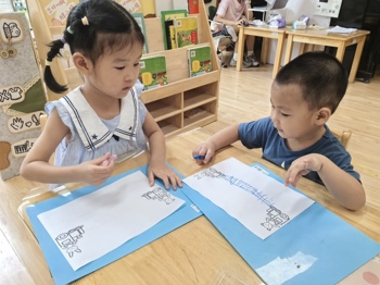 第三周：小小蜡笔开火车
