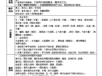 第14周活动计划