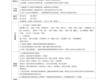 第二十二周周计划